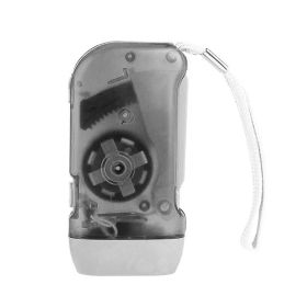 LED Hand Crank Wind-Up Flashlight