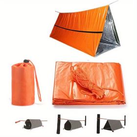 Emergency Waterproof Tube Tent Shelter For 2 People