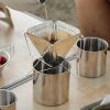 Folding Coffee Filter Funnel - Reinforced Stainless Steel