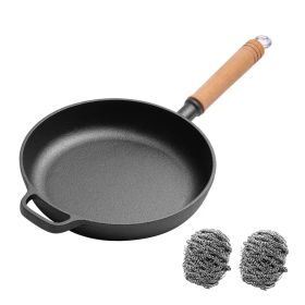 WANGYUANJI 11" Cast Iron Frying Pan
