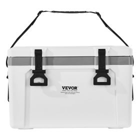 26 QT Hard-Side Cooler, Heavy-Duty Handles and Strap
