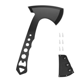 3-pack Throwing Axes and Tomahawks Set, Multi-Functional Handle with Wrench and Bottle Opener, Stainless Steel