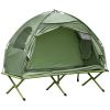 Single Person Folding Cot Tent Combo with Carry Bag