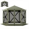 10 x 11 ft Pop Up Screen House Tent with carry bag