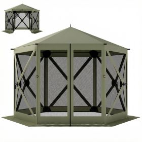 10 x 11 ft Pop Up Screen House Tent with carry bag