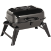 14" Tabletop Charcoal Grill with Heat Preservation Net, Venting System, Foldable Legs