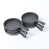 HAWOK Cast Iron Mini Skillet, 5.3inch - Pack of 6