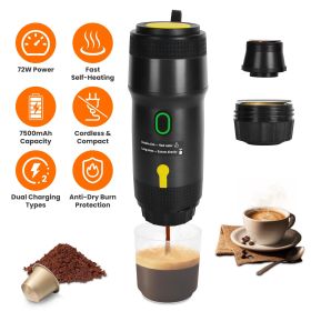 Portable Cordless Electric Espresso Machine