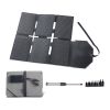 60W Foldable Solar Panel Charger, 16BB N-Type Monocrystalline Solar Panel 24% Efficiency, Lightweight Portable with MC4 Output, Type-C