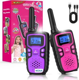 Rechargeable Long Range Walkie Talkies for Kids