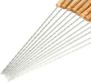 Skewers with Wood Handles