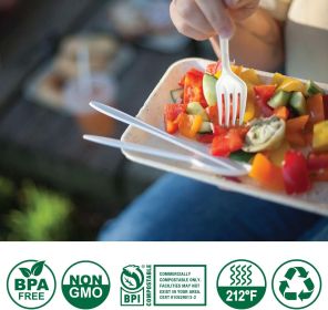 100% Compostable Disposable Utensils
