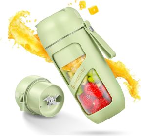 Portable Personal Size Mini Blender, Strong Cutting Power with 10-Blade,Type-C Rechargeable BPA free