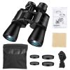 8-24x Binoculars with 50mm Objective Lens, Multi-Layer Coated Aspherical Lenses, High-Grade BAK-4 Prisms, Compact & Portable