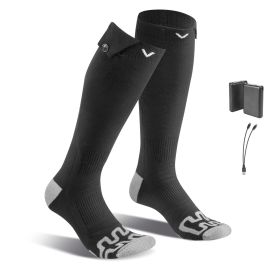 Rechargeable Heated Socks, 5000mAh Battery Powered with 4 Heating Levels