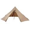 Canvas Tipi-style Hot Tent, 2-Person with Stove Jack