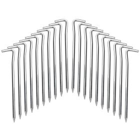 20PC 7inch ground spike tent stakes