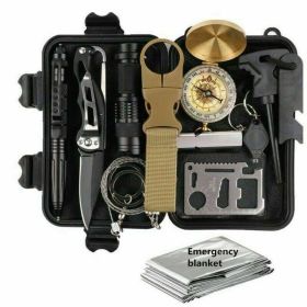14 in 1 Emergency Survival Kit
