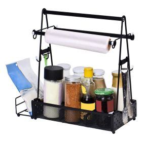 Caddy for Grill Utensils, with Paper Towel Holder
