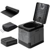 Portable Toilet with Lid, incl. Carry Bag  and Trash Bags