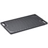 Reversible Cast Iron Grill/Griddle, 9.7"x16.7" with Handles