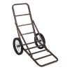 Folding Game Cart, 300 LBS Capacity, with Big Rubber Wheels & Ergonomic Handle