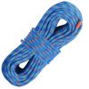10.2mm Dynamic Climbing Rope, 50M(164ft) Outdoor Rock Climbing Rope 25KN Breaking Tension, Stretchable Fiber Rope with Steel Snap Hooks for Escape