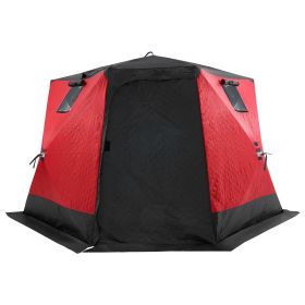 4-6 Person Insulated Pop-Up Ice Shelter, 50 Sq.Ft.