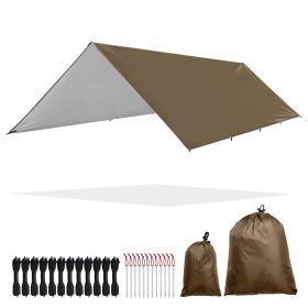 Tarp, with Stakes and Lines