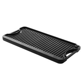 20 X 10 inch Reversible Cast Iron Grill/Griddle with Handle