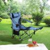 Folding/Portable/Adjustable reclining chair, Side Pockets & Cup Holder,Carry Bag