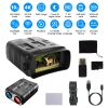 Multi-Function Night Vision Binoculars 4K Full-Color 10X Zoom with 2624ft Viewing Range 3'' Screen