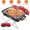 Portable Tabletop BBQ Grill with Lid