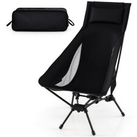 Compact Folding Camping Chair - Rustproof Aluminum Poles