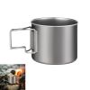 Portable Cup with Foldable Handle