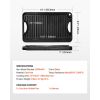 Reversible Grill/Griddle, 14x8.5 inch Pre-Seasoned Cast Iron Griddle with Handle