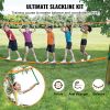 60 ft SlackLine Kit with Training Line