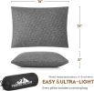 Small Memory Foam Pillow - Medium Firm, Breathable Cover