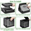 Portable Toilet with Lid, incl. Carry Bag  and Trash Bags