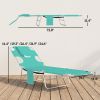 Tanning Chair with Face Hole, 5-Level Adjustable, with Pillow