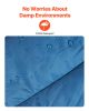 Camping Blanket, Large Warm Wearable Stadium Blanket, Waterproof & Windproof, Polyester Fiber, Flame Retardant