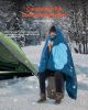 Camping Blanket, Large Warm Wearable Stadium Blanket, Waterproof & Windproof, Polyester Fiber, Flame Retardant