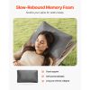 Memory Foam Camping Pillow with Double-Sided Washable Cover and Storage Bag