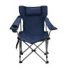 Folding/Portable/Adjustable reclining chair, Side Pockets & Cup Holder,Carry Bag