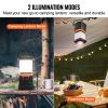 LED Camping Lantern, 1000LM, 360° Illumination, 4 Lighting Modes, Battery Powered