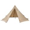 Hot Tent 4-6 Person with Stove Jack, Waterproof Canvas