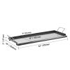 Carbon Steel Griddle, 32x14 inch Universal Flat Top Rectangular Plate