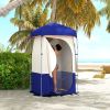 Camping Shower Tent with Solar Shower Bag, Removable Floor and Carrying Bag