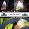5-6 Person Tent with Lighting Hook, Carrying Bag