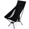 Compact Folding Camping Chair - Rustproof Aluminum Poles